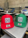 Green Flags F Forever Trucker Hat - Luckless Outfitters