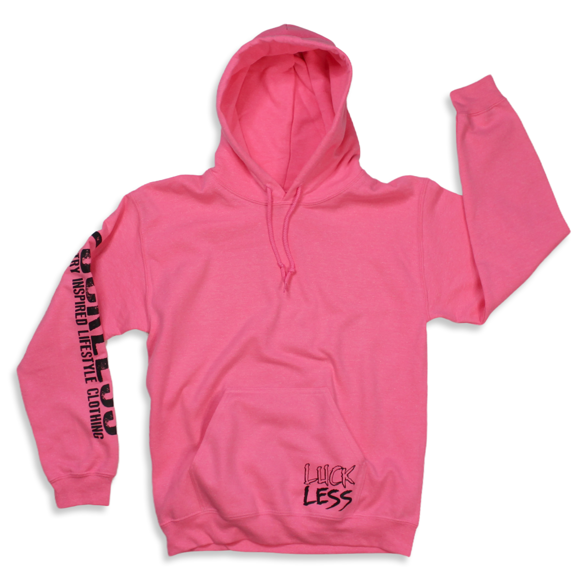 Neon pink hoodie 2024 mens