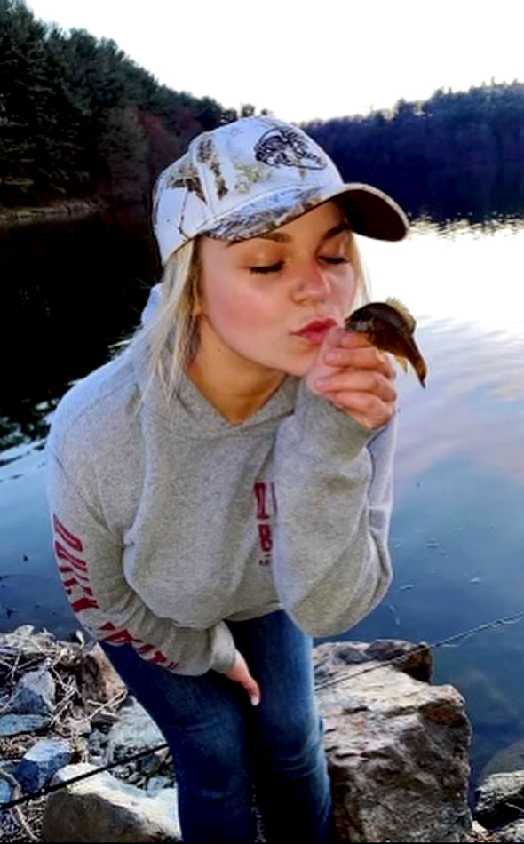 The Original Ash/Maroon "Quick & Dirty" Hoodie by Muddy Apparel