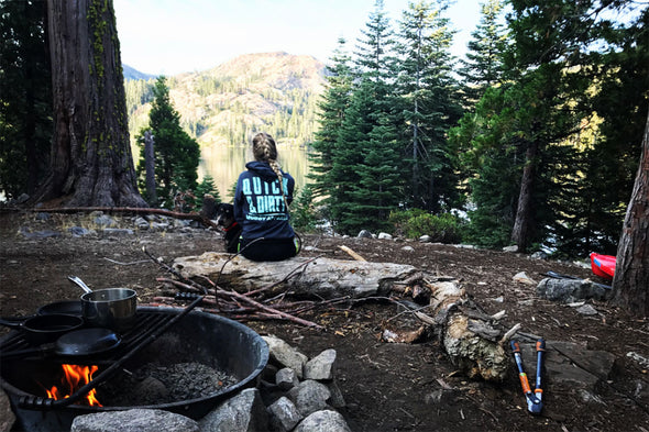 The Original Indigo Blue/Turquoise "Quick & Dirty" Hoodie by Muddy Apparel
