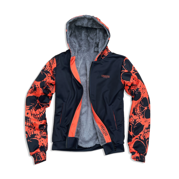 Skullglasses Heavy Zip Fleece Hoodie