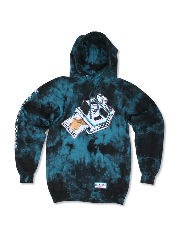 Snapshot Hoodie Black / Teal