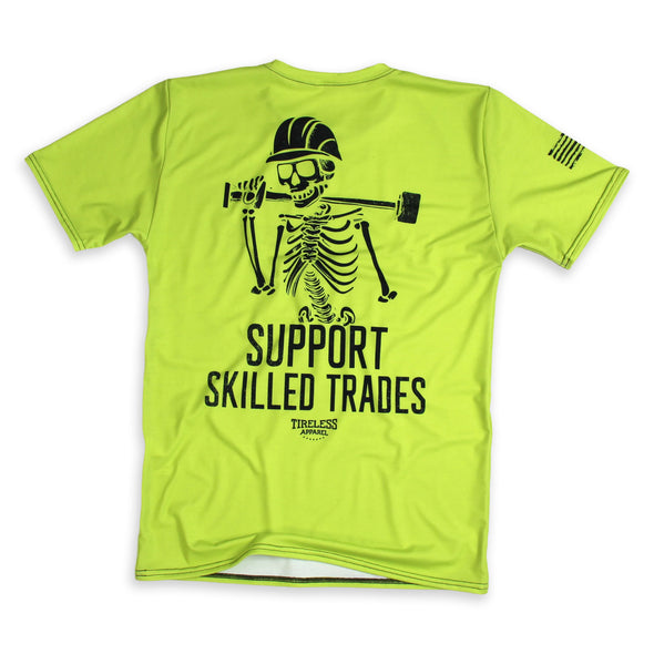 Support Skilled Trades Tee | Hi-Vis