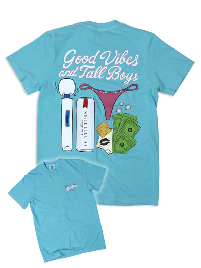 Good Vibes & Tall Boys Tee