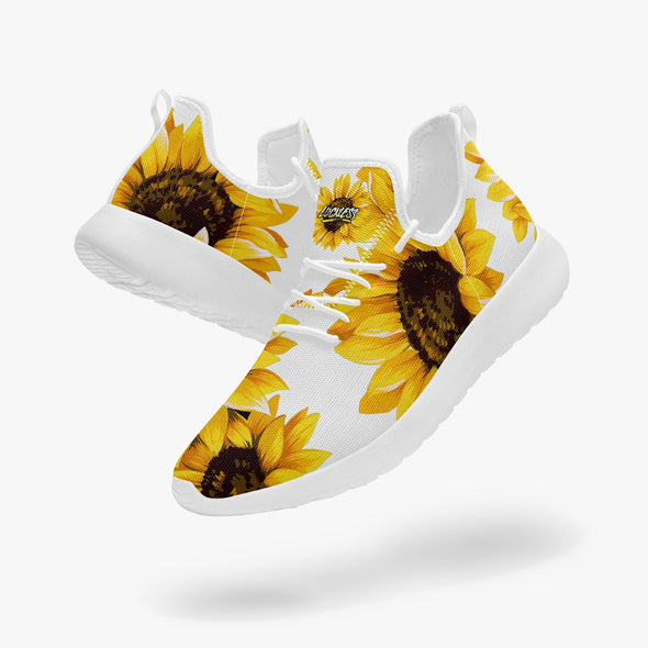 Sunflower Mid-Top Sneakers | White