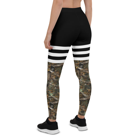 HD Camo Sporty High Waist Leggings (Premium)