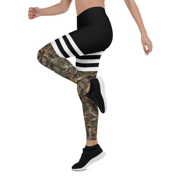 HD Camo Sporty High Waist Leggings (Premium)