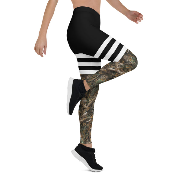 HD Camo Sporty High Waist Leggings (Premium)