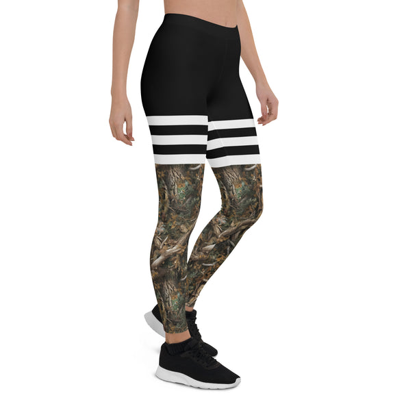 HD Camo Sporty High Waist Leggings (Premium)