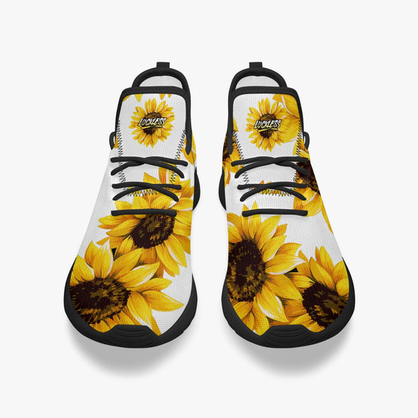 Sunflower Mid-Top Sneakers | White