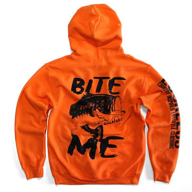 Bite Me Hoodie | Safety Orange