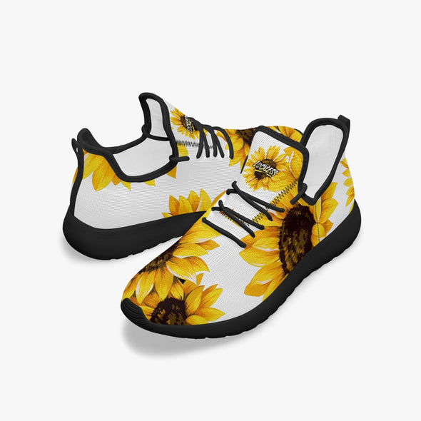 Sunflower Mid-Top Sneakers | White
