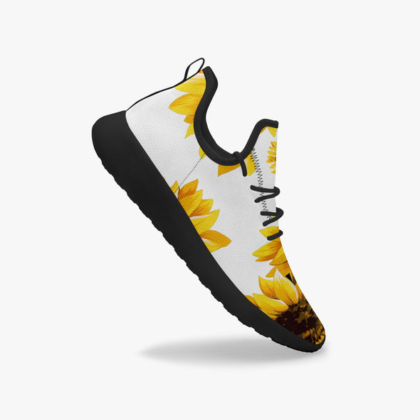 Sunflower Mid-Top Sneakers | White