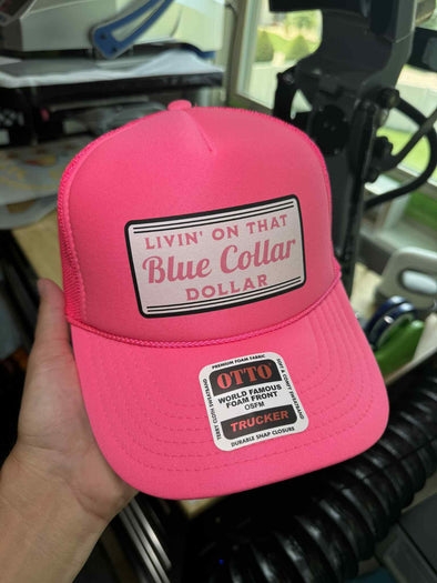 Blue Collar Dollar Trucker - Luckless Outfitters