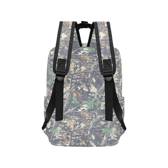 Washed Maple Camo Twin Handle Backpack