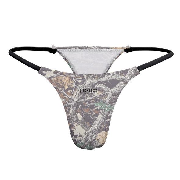 Washed Maple Yoga Thong