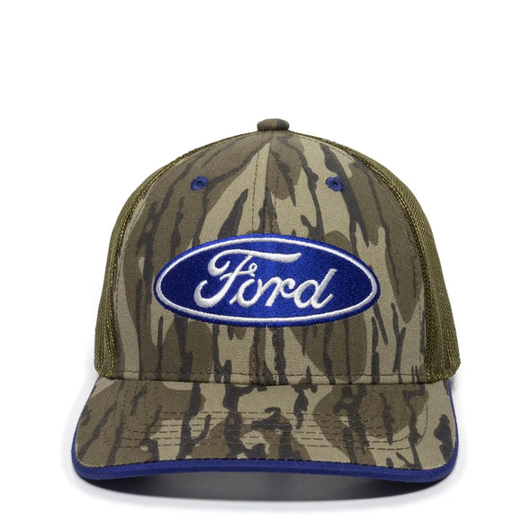 Classic Camo Blue Ford Logo Hat