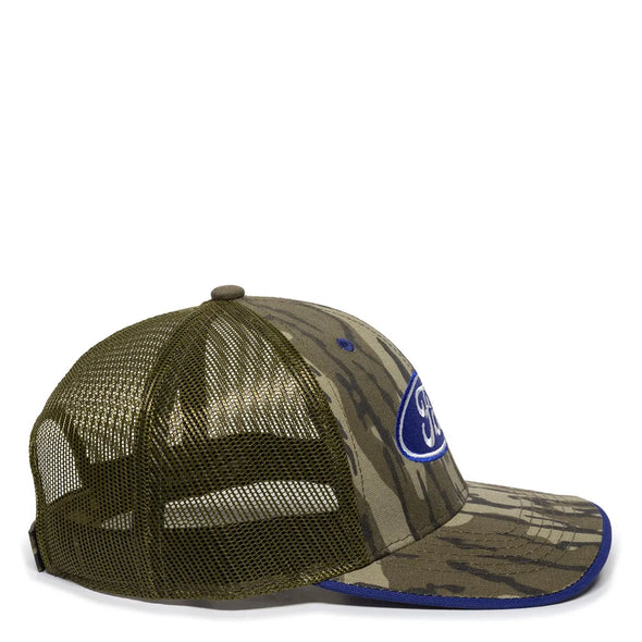 Classic Camo Blue Ford Logo Hat