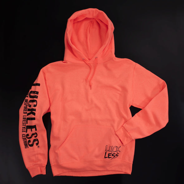 Lil Bit of Devil Hoodie | Coral