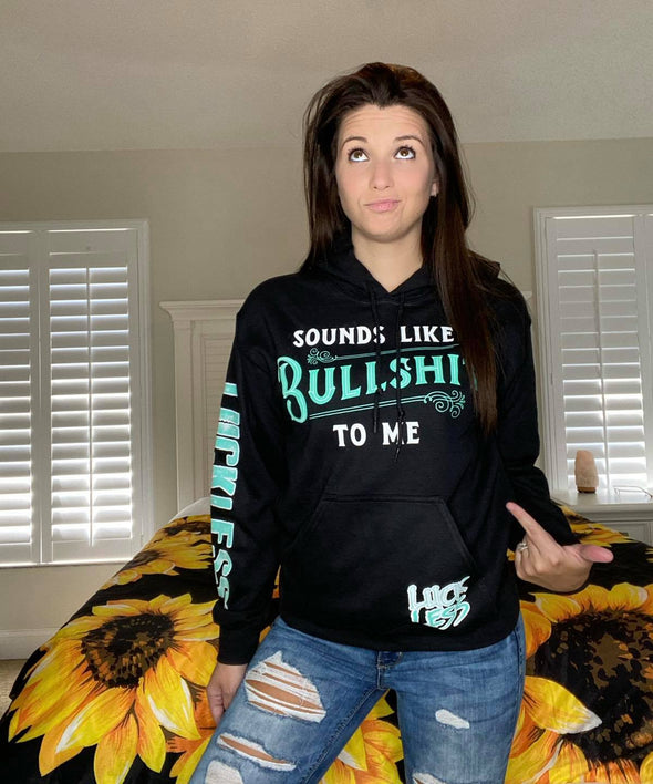Sounds Like BS to Me (Multiple Styles) - Luckless Outfitters - Country - Apparel - Music - Clothing - Redneck - Girl - Women - www.lucklessclothing.com - Matt - Ford Parody - Concert - She Wants the D - Lets Get Dirty - Mud Run - Mudding - 