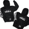 In And Out Of Trouble Best Friend Hoodies Set Of 2 - Luckless Outfitters