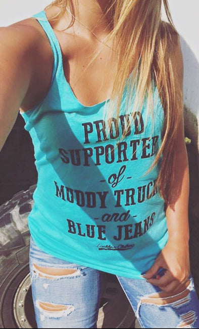 Proud Supporter Tank (Multiple Colors) - Luckless Outfitters