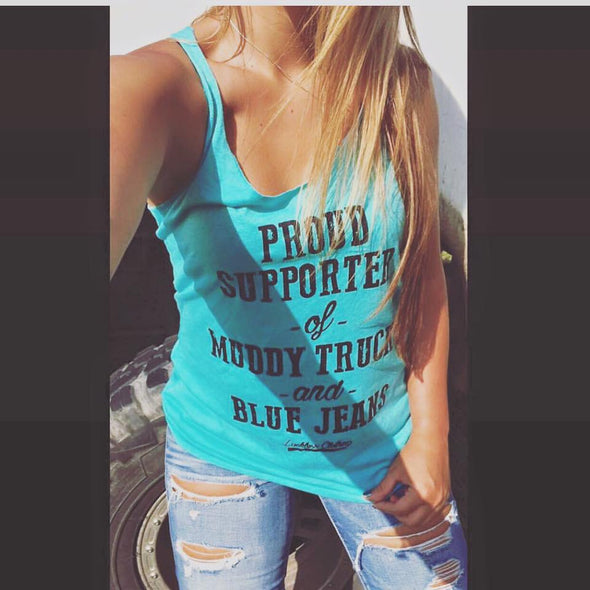 Proud Supporter Tank (Multiple Colors) - Luckless Outfitters