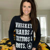 Whiskey And Beards (Multiple Styles) - Luckless Outfitters