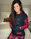 Buffalo Plaid Unisex Hoodie - Luckless Outfitters