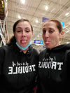 In And Out Of Trouble Best Friend Hoodies Set Of 2 - Luckless Outfitters