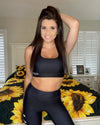 Luckless Monochrome Sports Bra - Luckless Outfitters