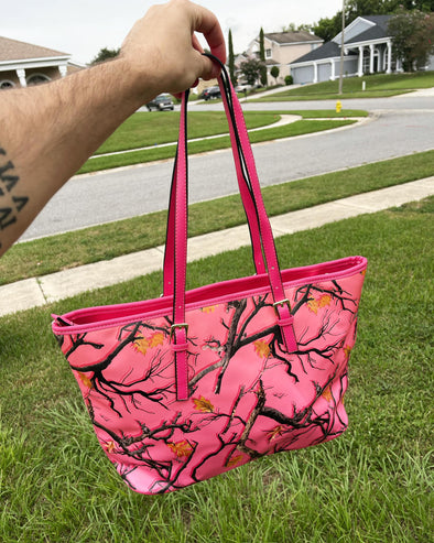 Darlin Camo Leather Buckle Purse ( Multiple Colors ) - Luckless Outfitters