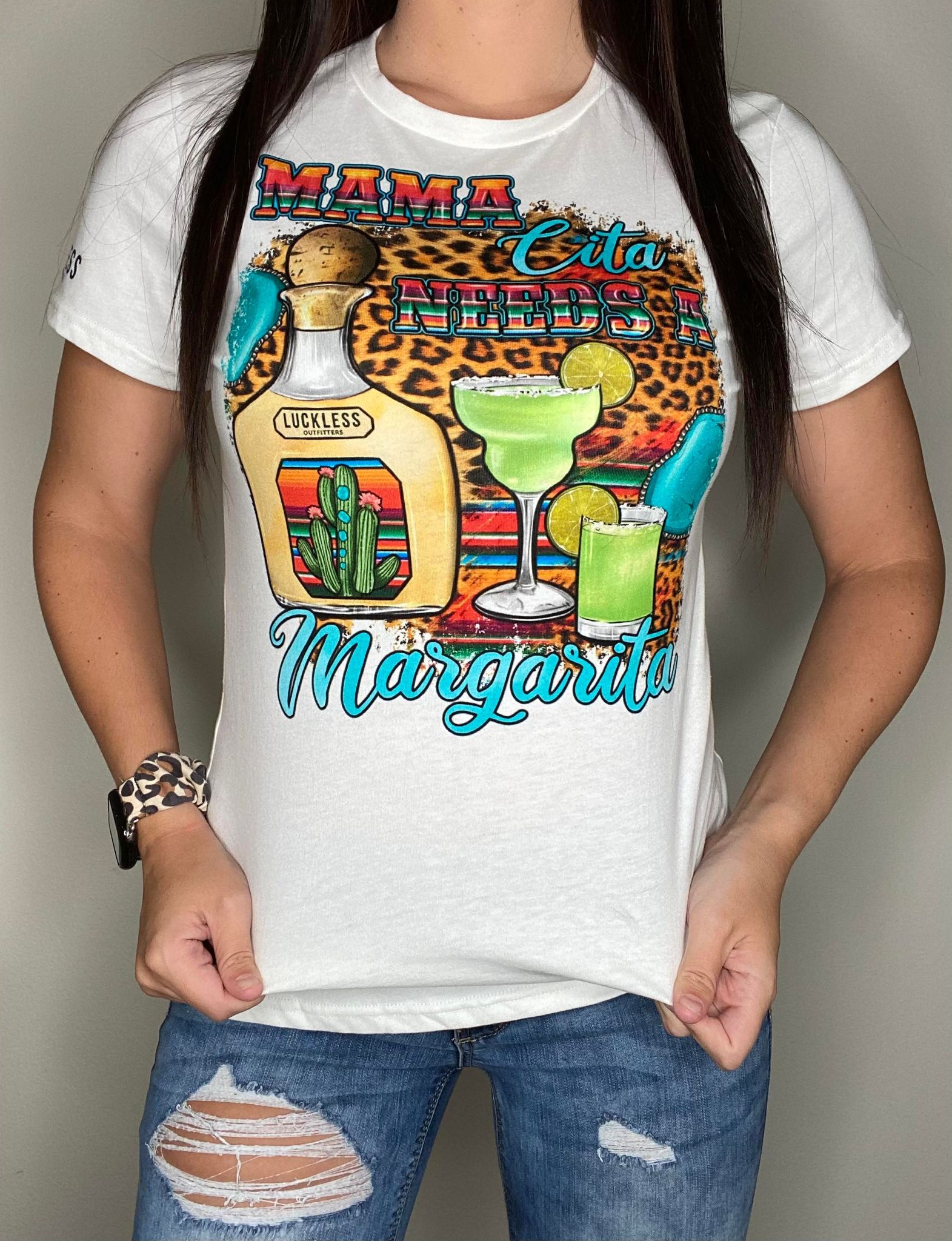 Mama Cita NEEDS a MARGARITA Tee – Luckless Outfitters