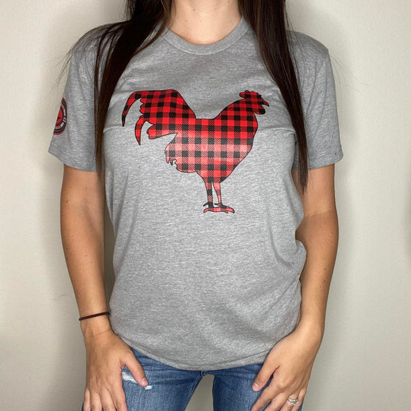 Buff Check Rooster Tee