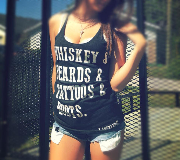 Whiskey And Beards (Multiple Styles) - Luckless Outfitters