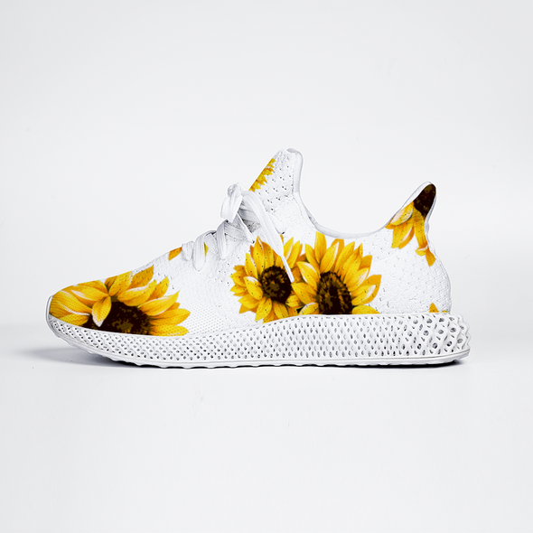 Sunflower Mid-Top Sneakers | White