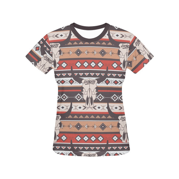 Women's Inked Tee - Longhorn