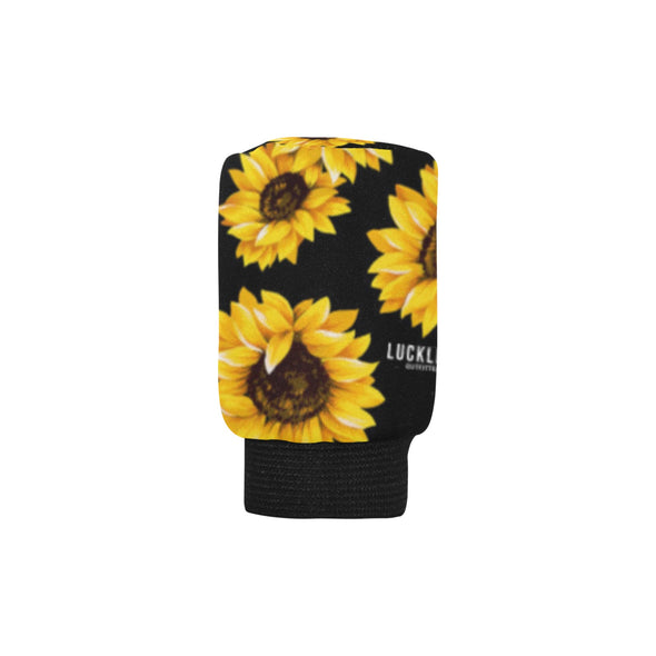 Sunflower Shift Knob Cover & Hand Brake Cover Set - Luckless Outfitters - Country - Apparel - Music - Clothing - Redneck - Girl - Women - www.lucklessclothing.com - Matt - Ford Parody - Concert - She Wants the D - Lets Get Dirty - Mud Run - Mudding - 