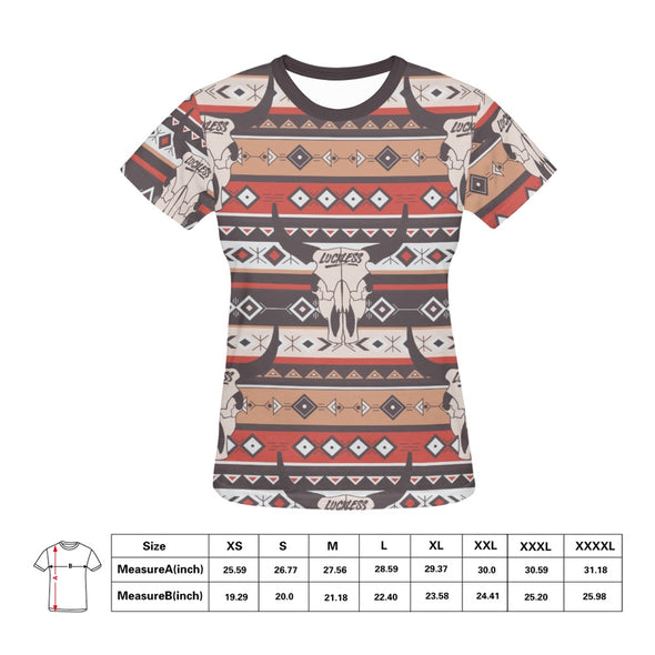 Women's Inked Tee - Longhorn