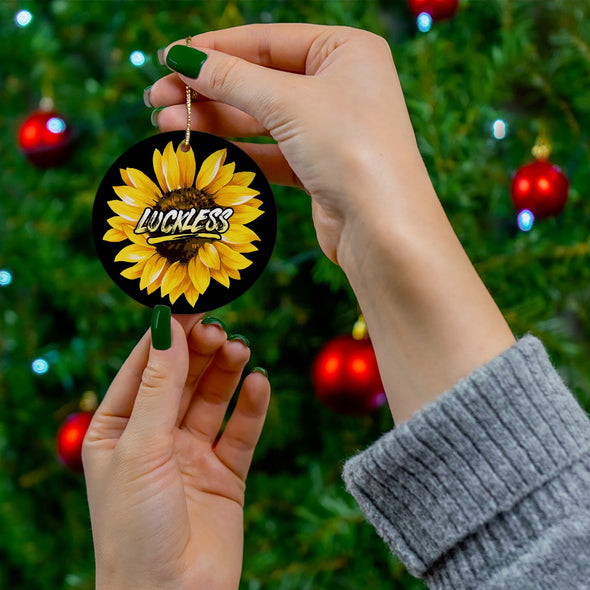 SUNFLOWER LUCKLESS ORNAMENT