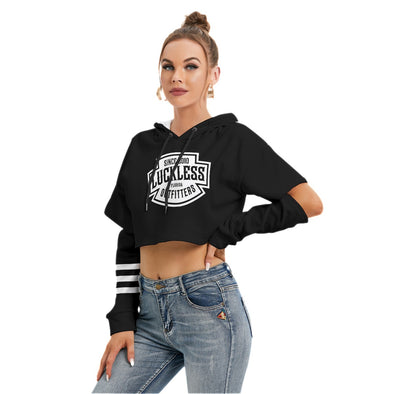 Sporty Fleece Pump Cover | White Stripes