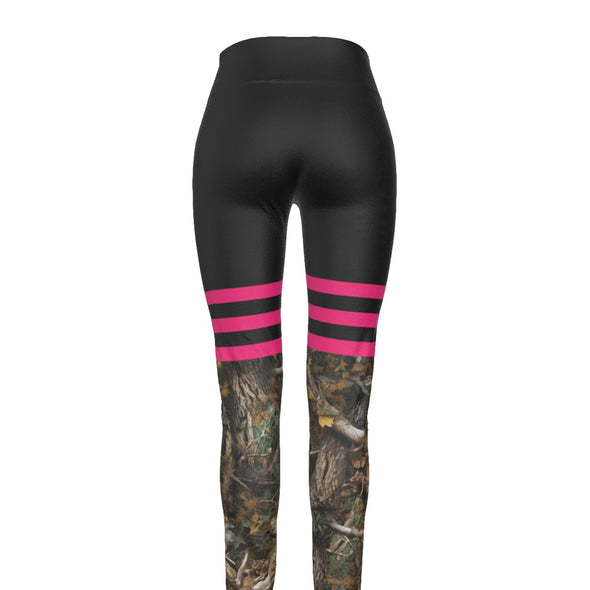 HD Camo Sporty High Waist Leggings | Pink