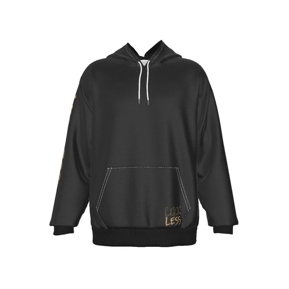 She Wants the Diesel + Leopard Heavy Fleece Raglan Hoodie