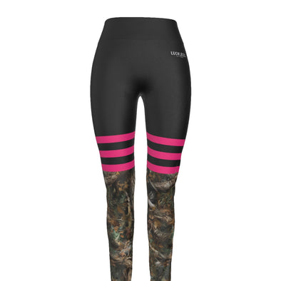 HD Camo Sporty High Waist Leggings | Pink