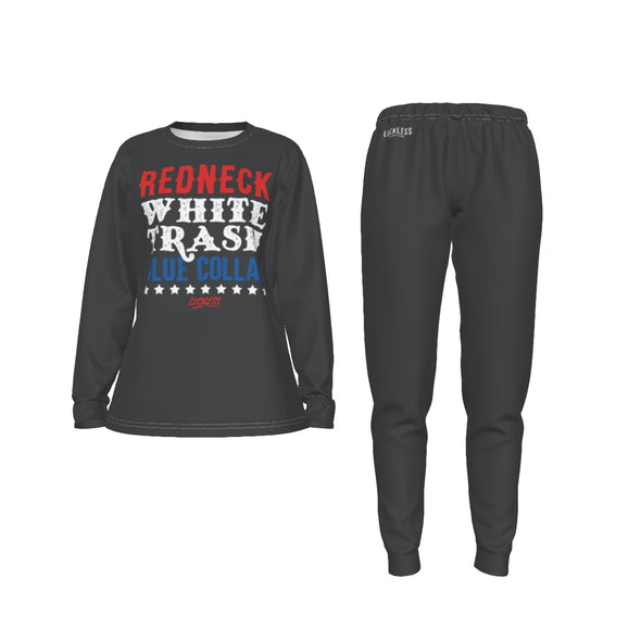 Critical Cotton Women's Pajama Set | Red White Blue