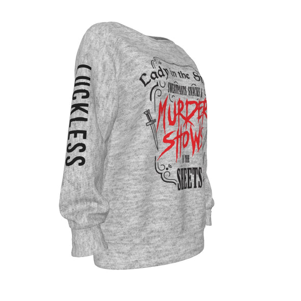 Women's Raglan Sleeve Sweatshirt - Murder Shows