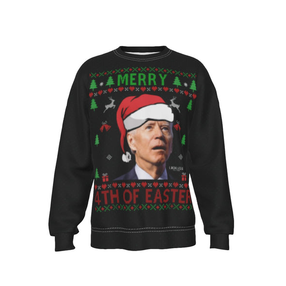 Merry 4th of Easter Heavy Fleece Holiday Sweatshirt