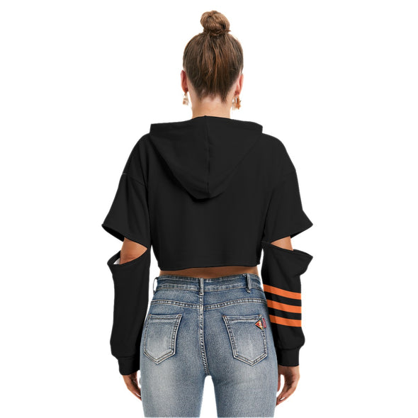 Sporty Fleece Pump Cover | Orange stripes