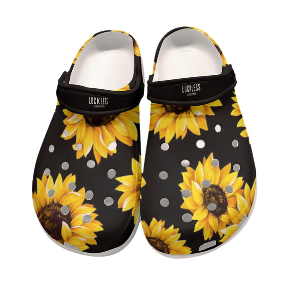 Sunflower Women's Cloggers W/ Black