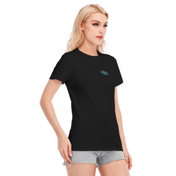 Caffeine & Anger Ladies Fit Tee | Black